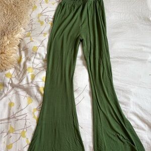 HARA Frankie flares in olive